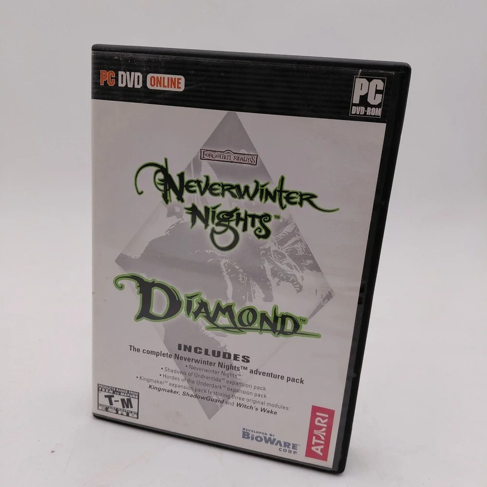 Neverwinter Nights Diamond Edition PC DVD-ROM Atari BioWare Complete RPG Game